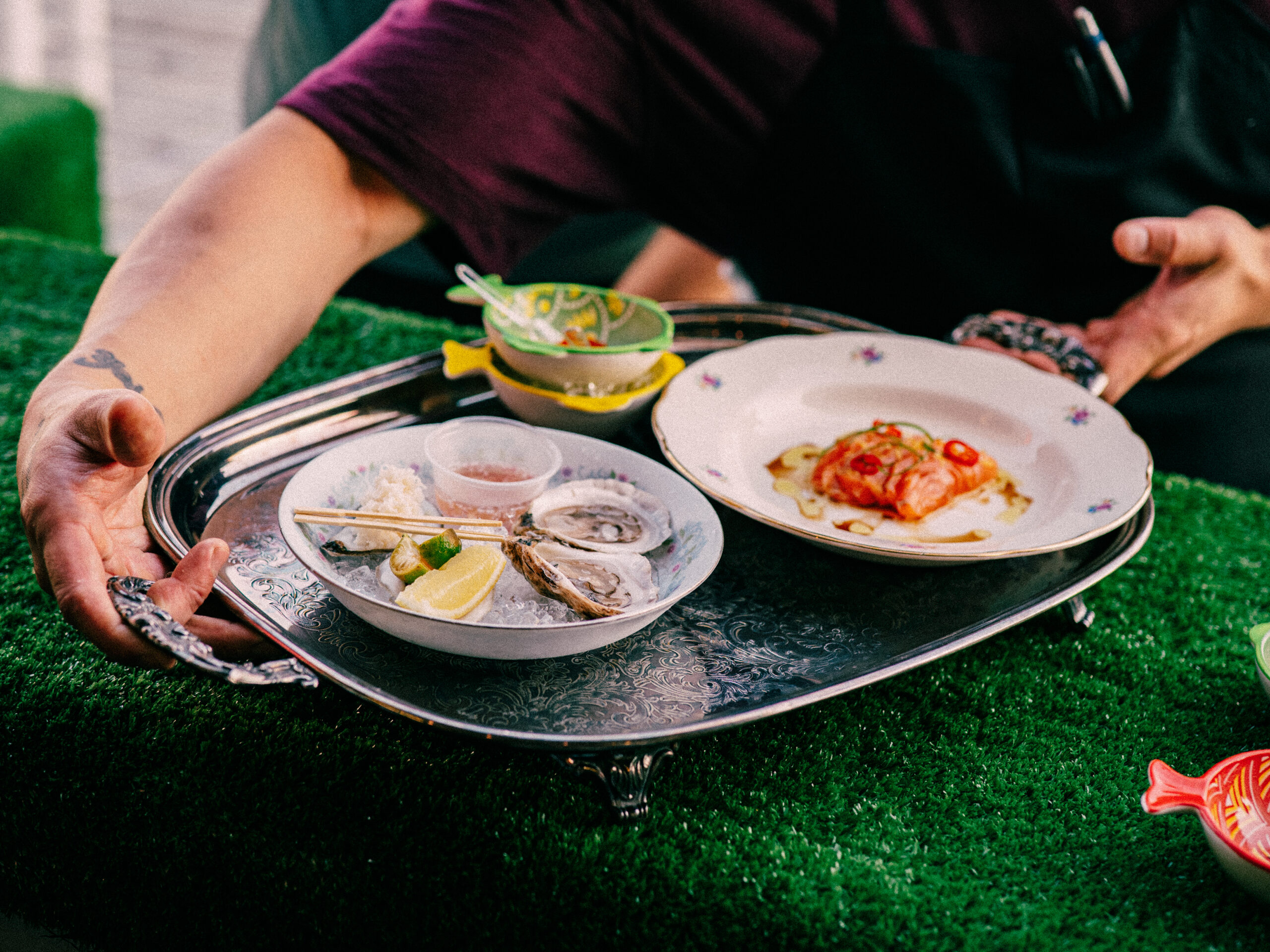 Chef-attended live action stations for high ticket events Toronto